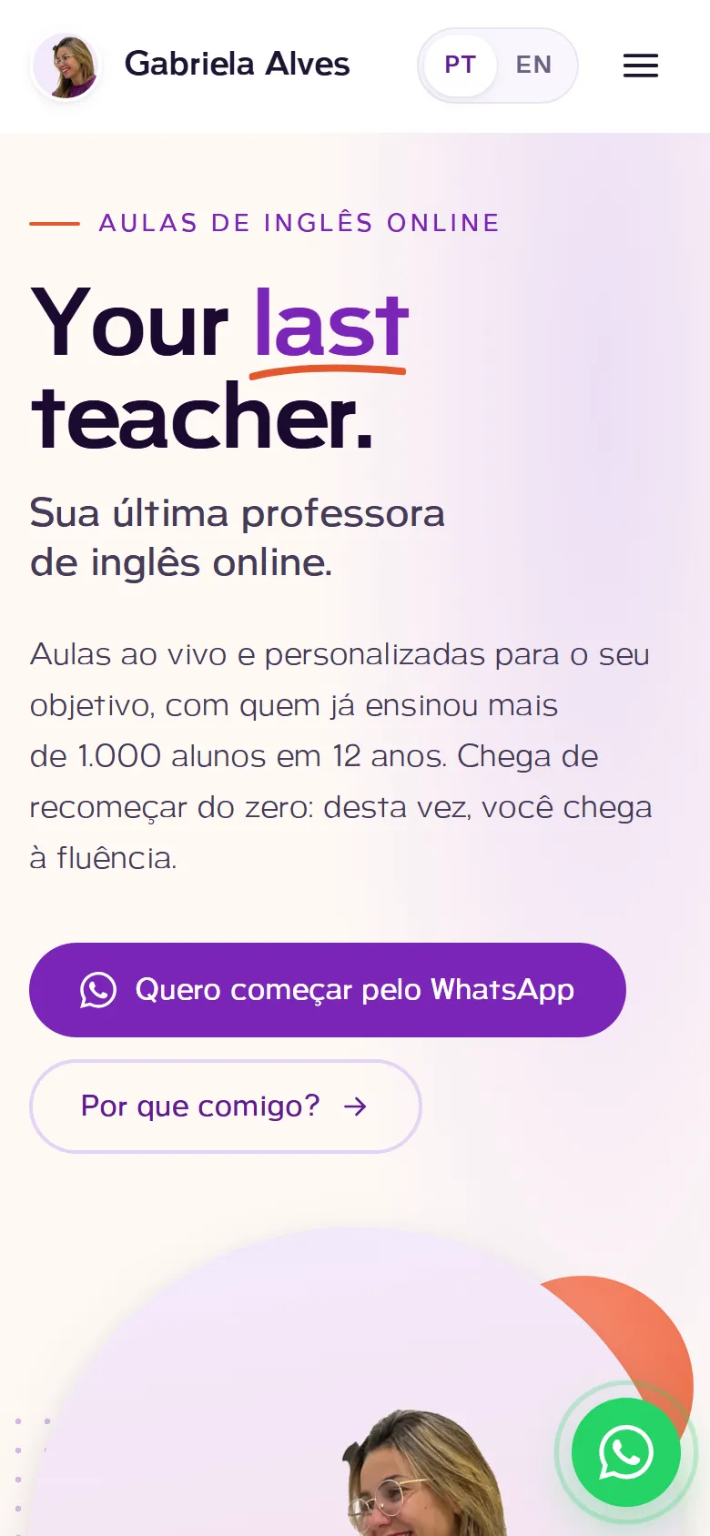The same page on a phone.